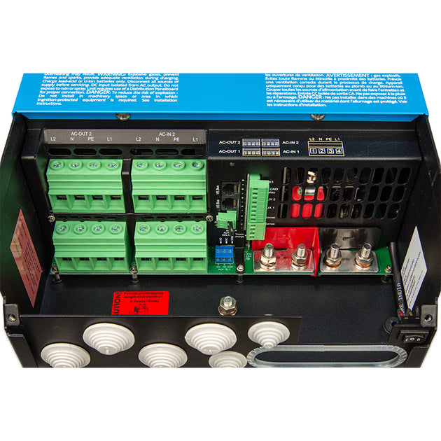 Victron QuattroII  243000  705050  2X 120V QUA242305130
