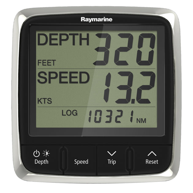 Raymarinei50 SeaTalkng Instruments  Tridata wThruHull Transducer T70582