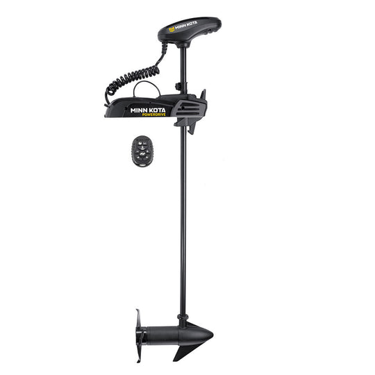 Minn Kota PowerDrive 55 Trolling Motor wMicro Remote  12V  55LB  54 Remanufactured 1377620