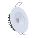 Lumitec Illusion Flush Mount LED Down Light  White  NonDimming  White Housing 117123