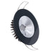 Lumitec Illusion Flush Mount LED Down Light  White  NonDimming  Black Housing  Chrome Reflector 117163
