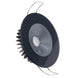 Lumitec Illusion Flush Mount LED Down Light  Warm White  Dimming  Black Housing 117159
