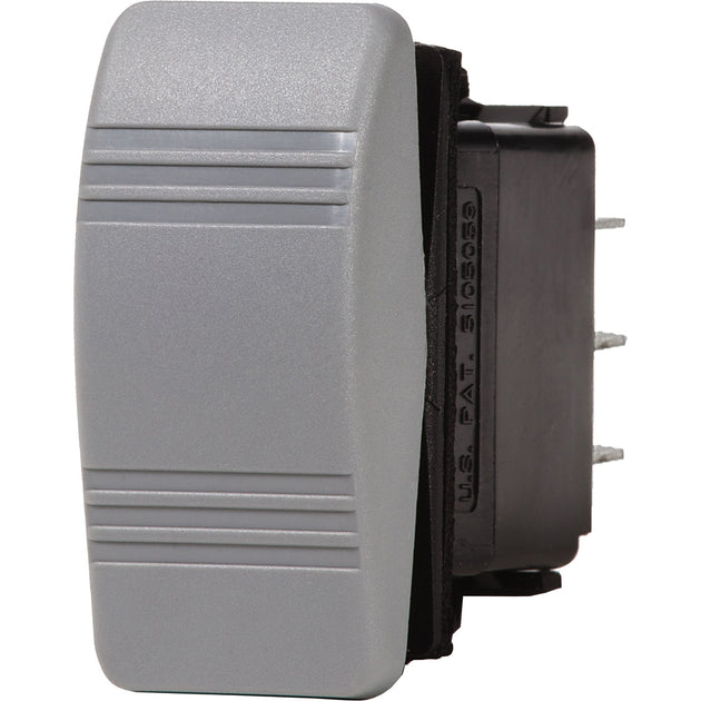 Blue Sea 8219 Water Resistant Contura III Switch  OFFON  Grey 8219