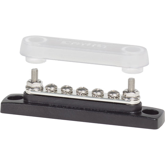 Blue Sea 2314 MiniBus 100 Ampere Common BusBar 5 x 832 Screw Terminal with Cover 2314