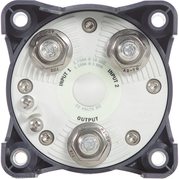Blue Sea 11003 HDSeries Battery Switch wAlternator Field Disconnect  3Position 11003