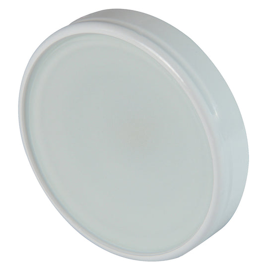 Lumitec Halo  Flush Mount Down Light  White Finish  4Color  WhiteBlueRedPurple NonDimming 112820