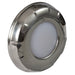 Lumitec Aurora  LED Dome Light  Polished SS Finish  2Color WhiteRed Dimming 101139