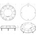 Lumitec Aurora  LED Dome Light  Polished SS Finish  2Color WhiteRed Dimming 101139