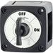 Blue Sea 6005200 Battery Switch Single Circuit ONOFF  Black 6005200