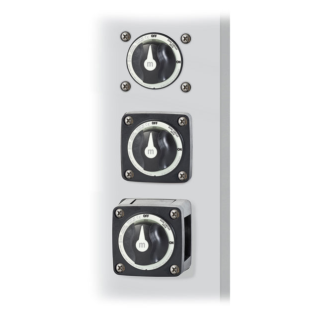 Blue Sea 6010200 Battery Switch Dual Circuit  Black 6010200