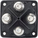 Blue Sea 6011200 mSeries Battery Switch Dual Circuit Plus  Black 6011200