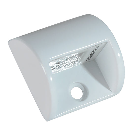 Lumitec Andros  Courtesy Light  White Powder Coat Finish  Warm White NonDimming 101224