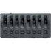 Blue Sea 4309 WeatherDeck 12V DC Waterproof Switch Panel  8 Position 4309