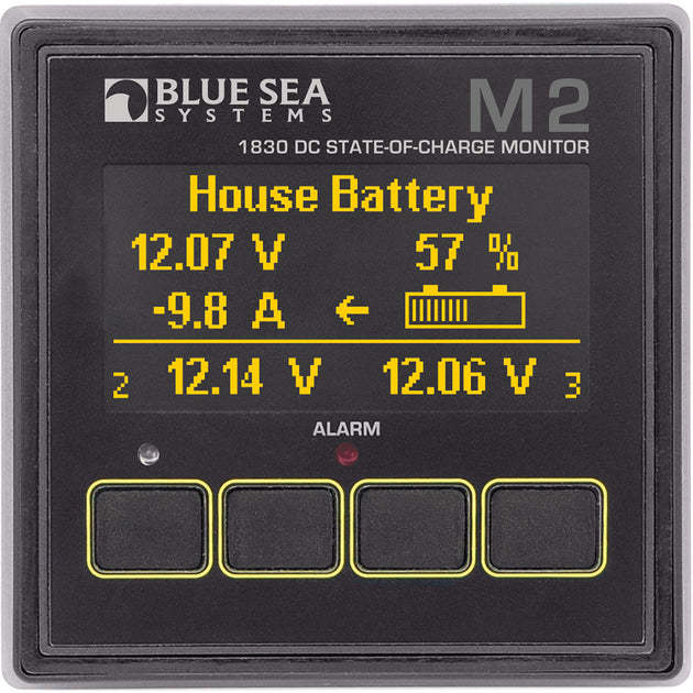 Blue Sea 1830 M2 DC SoC State of Charge Monitor 1830