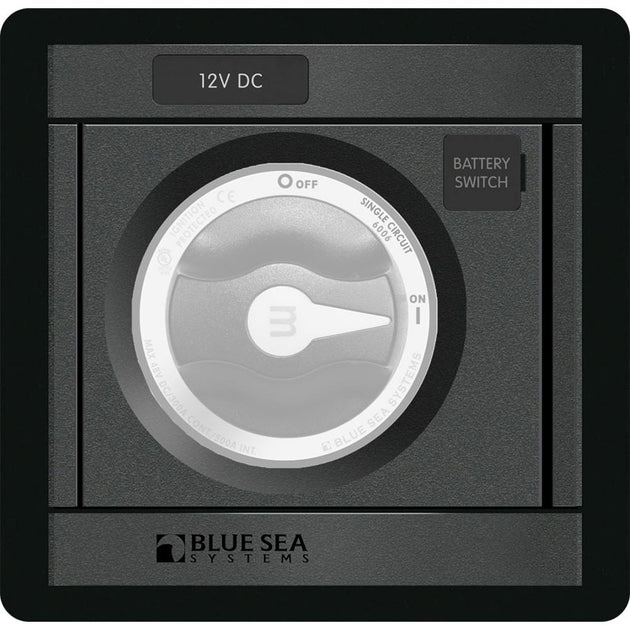 Blue Sea 1139 DC MSeries Black Panel Square 1139