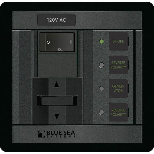 Blue Sea 1208 120V AC 2 Sources  30A 1208