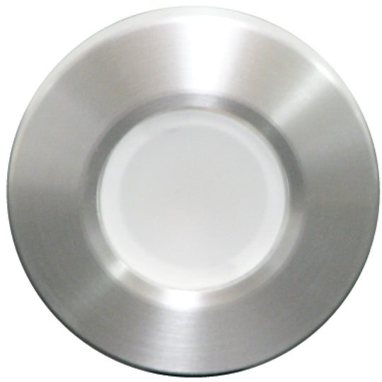 Lumitec Orbit Spectrum Flush Mount Down Light  Brushed Housing  White Dimming  RedBlue NonDimming 112507