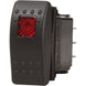 Blue Sea 7932 Contura II Switch SPDT Black  ONOFFON 7932