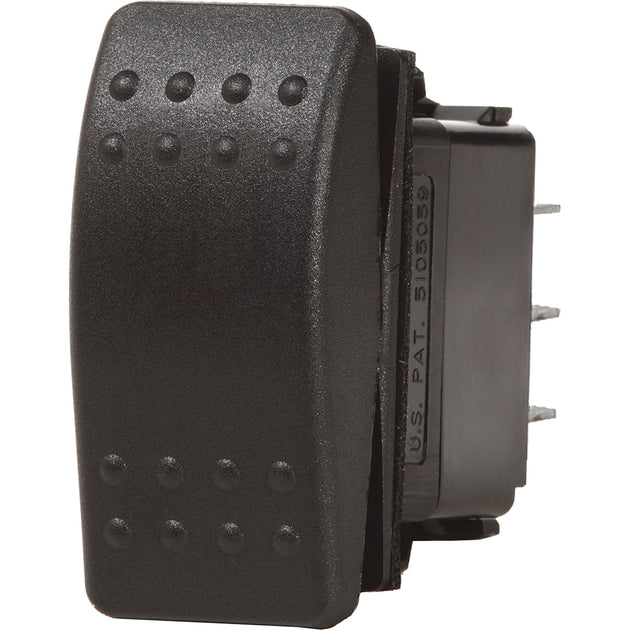 Blue Sea 7933 Contura II Switch SPDT Black  ONOFFON 7933
