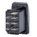 Blue Sea 7936 Contura II Switch DPDT Black  ONOFFON 7936