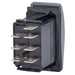 Blue Sea 7937 Contura II Switch DPDT Black  ONOFFON 7937