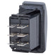 Blue Sea 7938 Contura II Switch DPDT Black  ONOFFON 7938