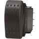 Blue Sea 7938 Contura II Switch DPDT Black  ONOFFON 7938
