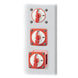 Blue Sea 6004 Single Circuit ONOFF wLocking Key  Red 6004