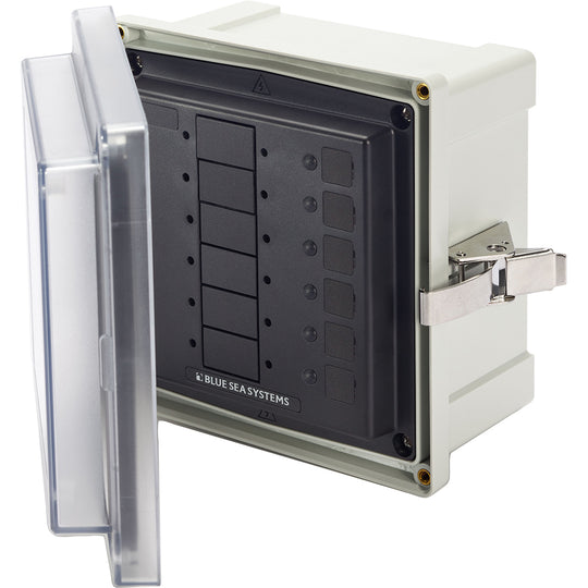 Blue Sea 3113  SMS Panel Enclosure w6 Blank Circuits 3113