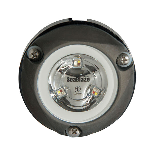 Lumitec Zambezi Mini Surface Mount Underwater Light  Blue  NonDimming 101457