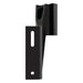 Minn Kota Raptor Jack Plate Adapter Bracket  Starboard  2 Setback  4 Rise  Black 1810360