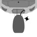 Minn Kota 3 Raptor Setback Bracket  Black 1810370