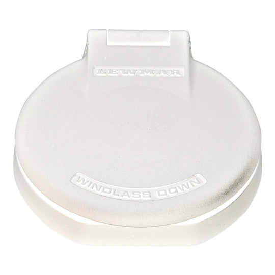 Lewmar Deck Foot Switch  Windlass Down  White Plastic 68000918