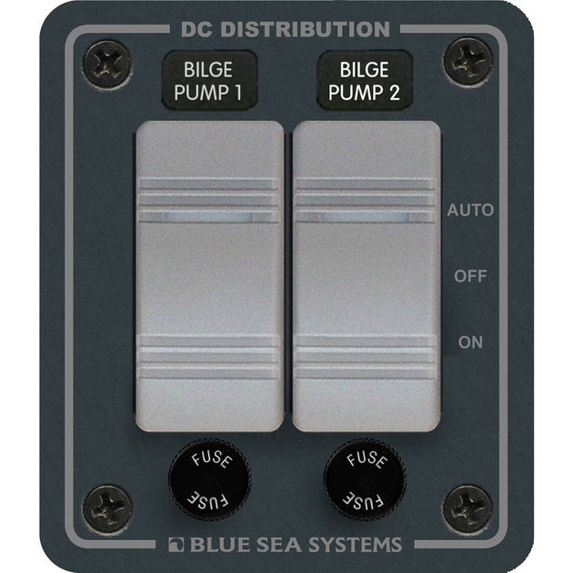 Blue Sea 8664 Contura 2 Bilge Pump Control Panel 8664
