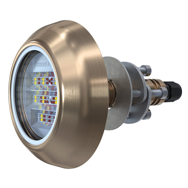OceanLED Explore E6 Thru Hull  Full RGBW Colors DMX E6TH009CD