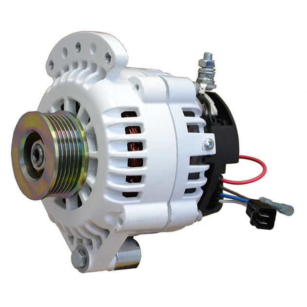 Balmar Alternator 100 AMP 12V 12 Single Foot Spindle Mount K6 Pulley wIsolated Ground 621100K6