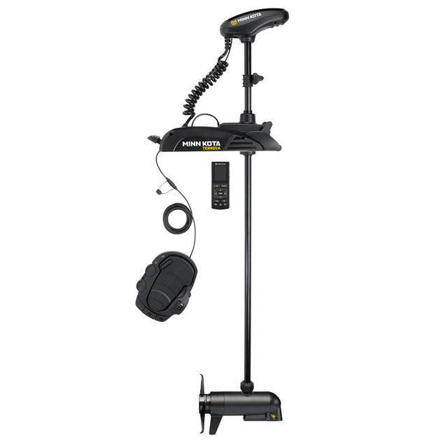 Minn Kota Terrova 112 Trolling Motor wWireless Remote  MEGA Down Imaging  36V  112LB  72 1358316