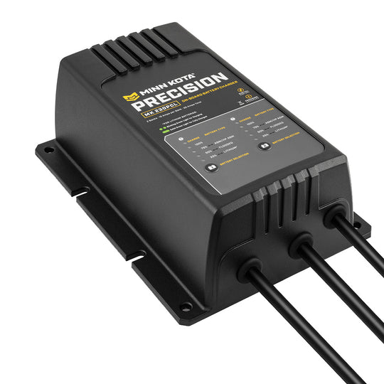 Minn Kota OnBoard Precision Charger MK230 PCL 2 Bank x 15 AMP LI Optimized Charger 1832304